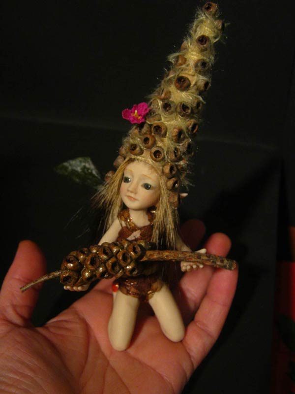 Ooak Pixie Ranien and magic Seeds